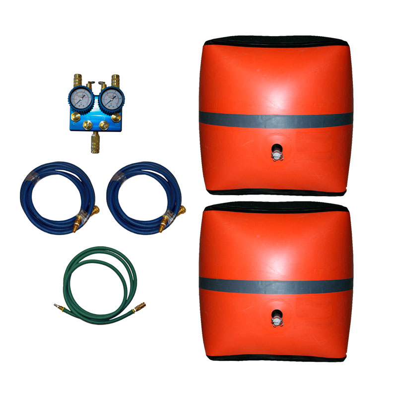 Inflatable Jack 2 Bag set Low Pressure Set Capacity 11 tons